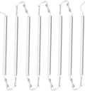 Cefrank Under Cabinet Lighting, 8pcs 12" V-Shape Linkable LED Light Bars for Kitchen Cabinet, Showcase Display, Shelf - 16Watt 1600Lumens - Pure White (6000K)