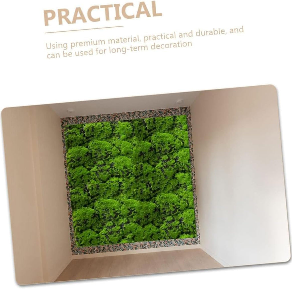 Artificial Moss Turf, 1x1m(3.2x3.2ft) DIY Simulation Artificial Moss for Patio, Balcony, Deck, Yard, Art Wall, Florist Decor