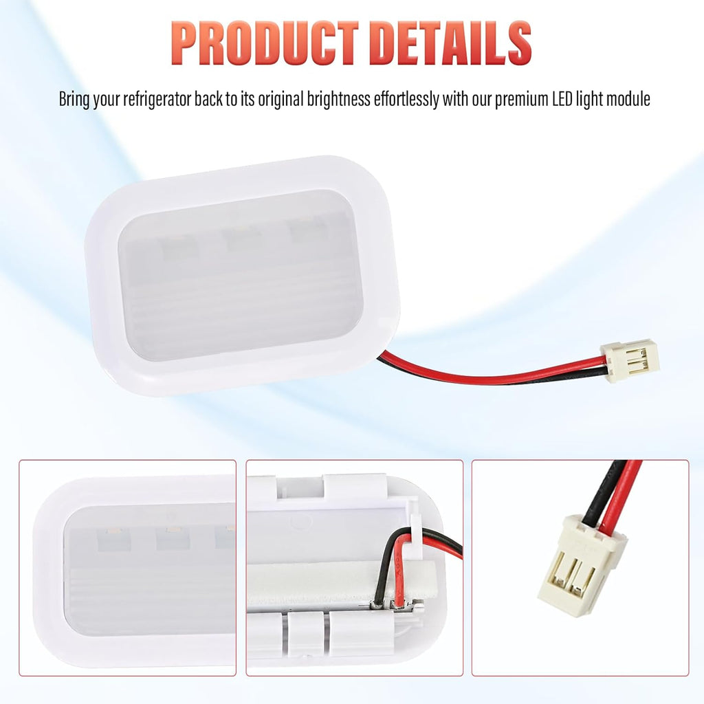 W11483116 Refrigerator LED Light Module For Whirlpool Replacement W11483116, W11228040, AP6990551, PS16221108