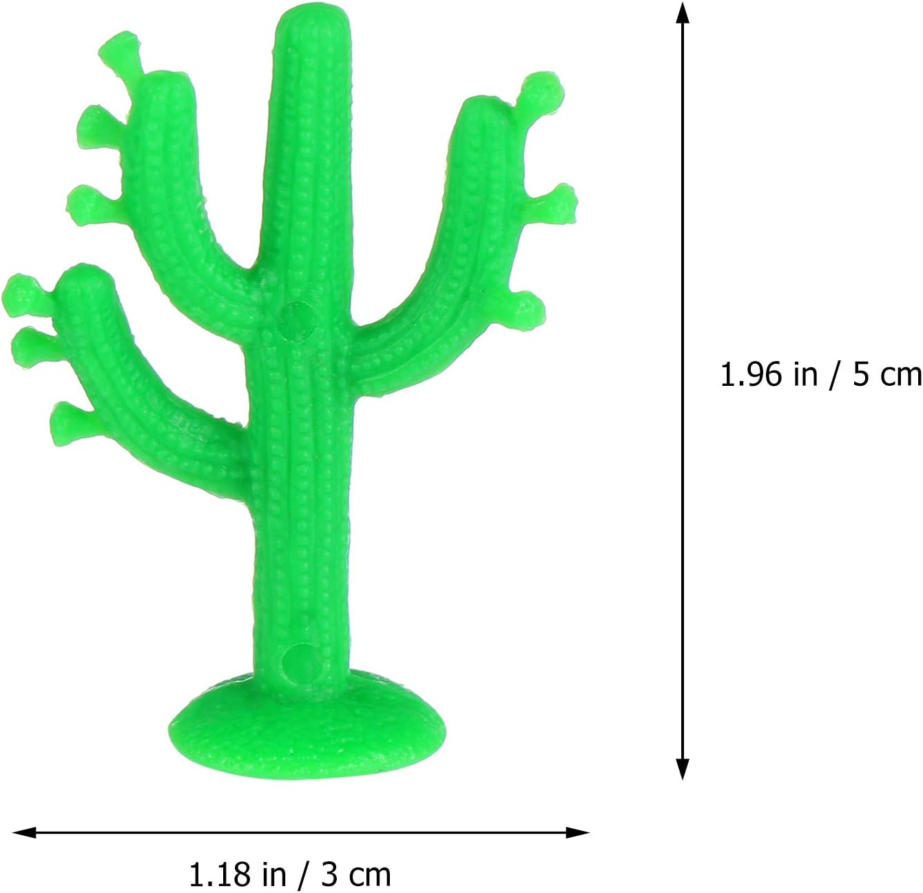 50pcs Cactus Ornament Artificial Succulent Plants Home Decoration Craft Miniatures Plastic Cactus Artificial Ornament Miniatures Plants s