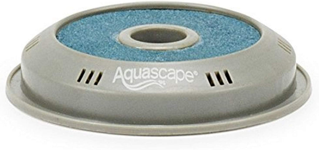 Aquascape 75000 Pond Air 2 (Double Outlet Aeration Kit) & Pond Air Replacement Aeration Disc 4-inch 75005, Gray
