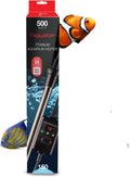 Aquatop 500W Titanium Heater with Controller – Fully Submersible - Up to 150 Gal – 68-92°F Adjustable Temperature – Ideal for Turtles & Large Fish
