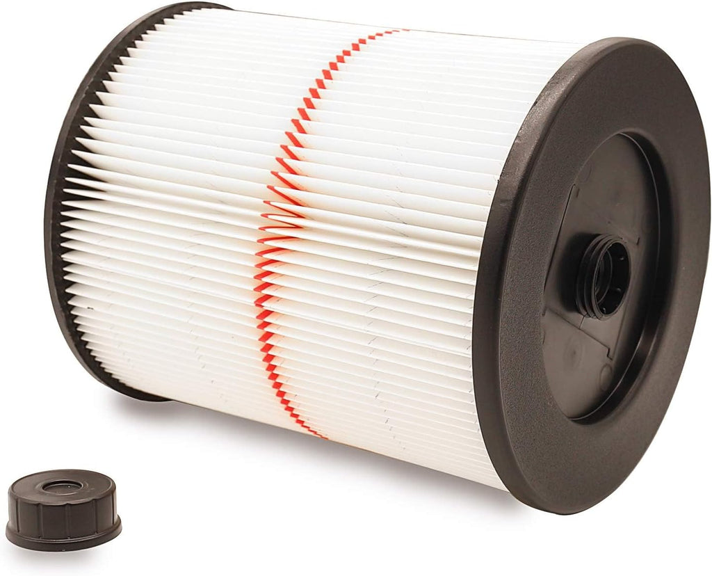 17816 Filter for Craftsman Shop Vac Air Filter, Replacement for Craftsman Wet Dry Vac Filter for Craftsman 9-17816 Vacuum Filter 5 6 8 12 16 Gallon and Larger Vacuum Cleaner 2 Pack