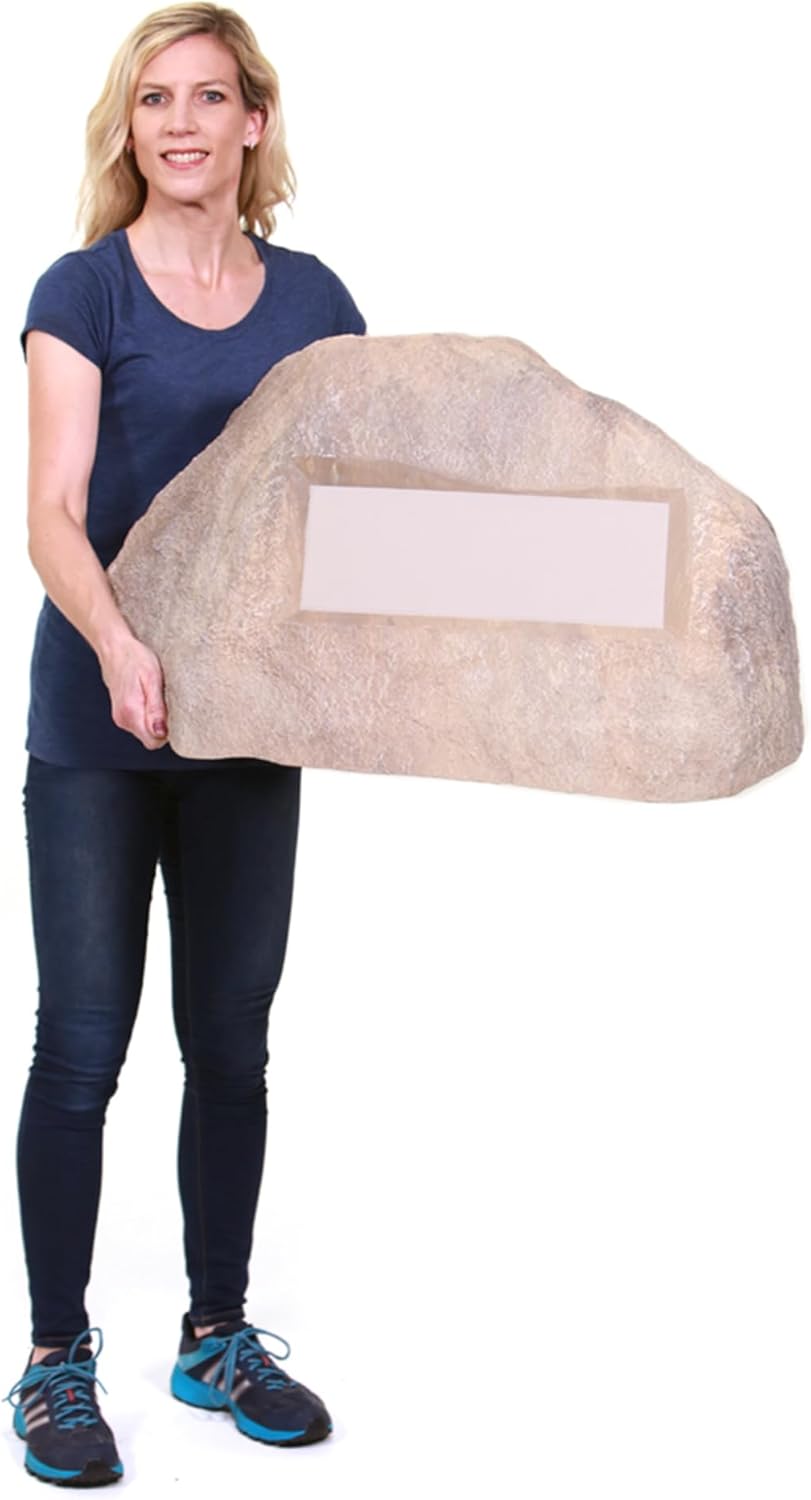 Deckorators 31 inches x 27 inches x 16-1/2 inches Gray Address Landscape Rock