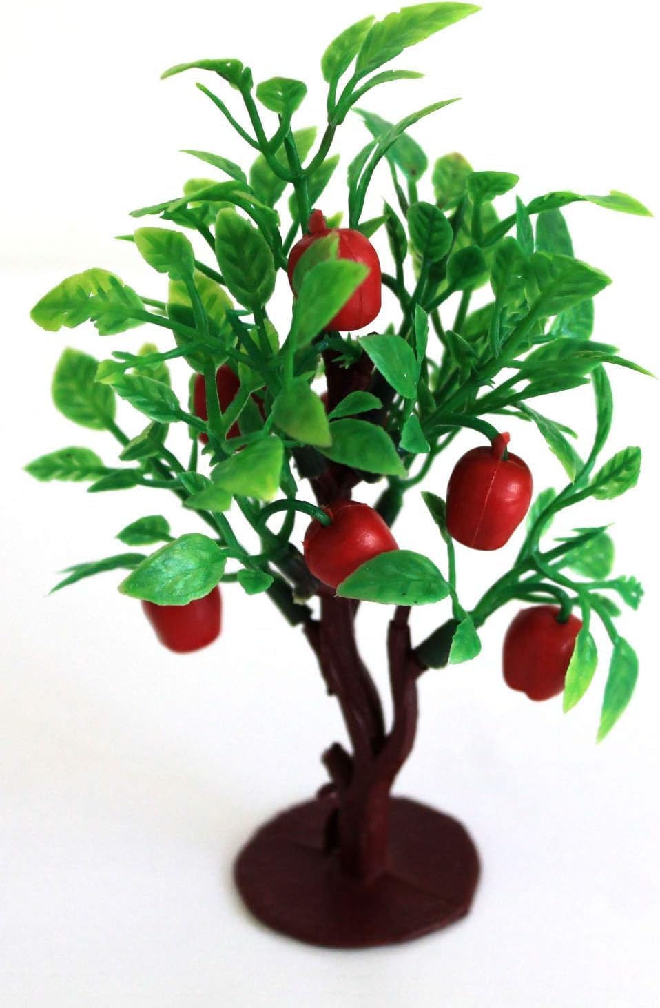 Upgrade Trees Cake Decorations, OrgMemory Model Trees with Bases, (19pcs, 3"-5.5"/7.5-14 cm), Ho Scale Trees, Diorama Supplies for Crafts or Cake Decorations