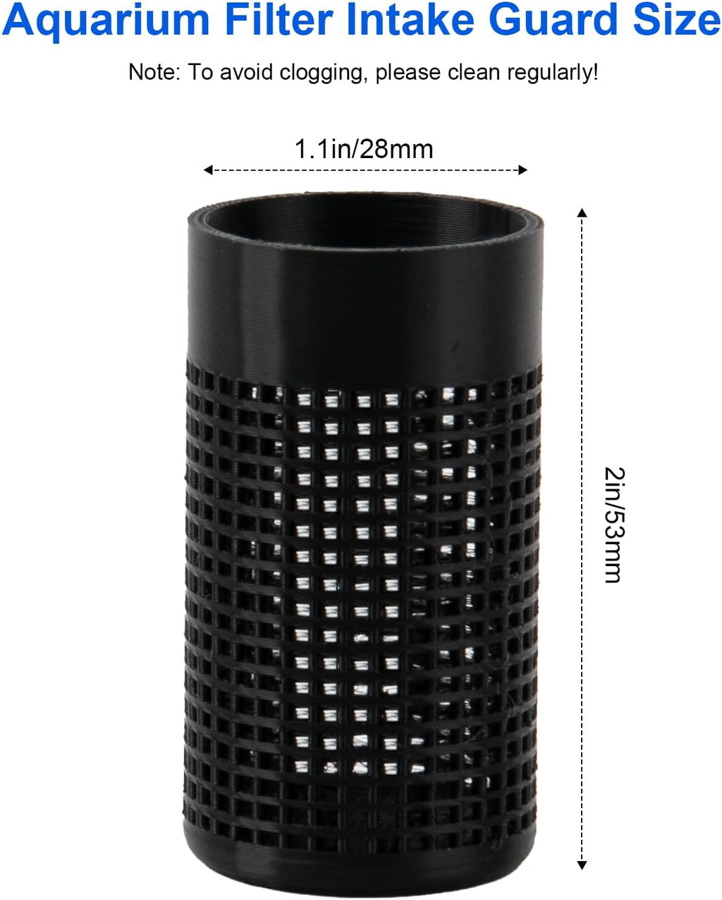 Aquarium Filter Intake Guard Replacement for Aqua-Clear 70/110, Fish Tank Canister Filters Cover Protect Aquatic Life, Aquarium Intake Filter - 1 Pack