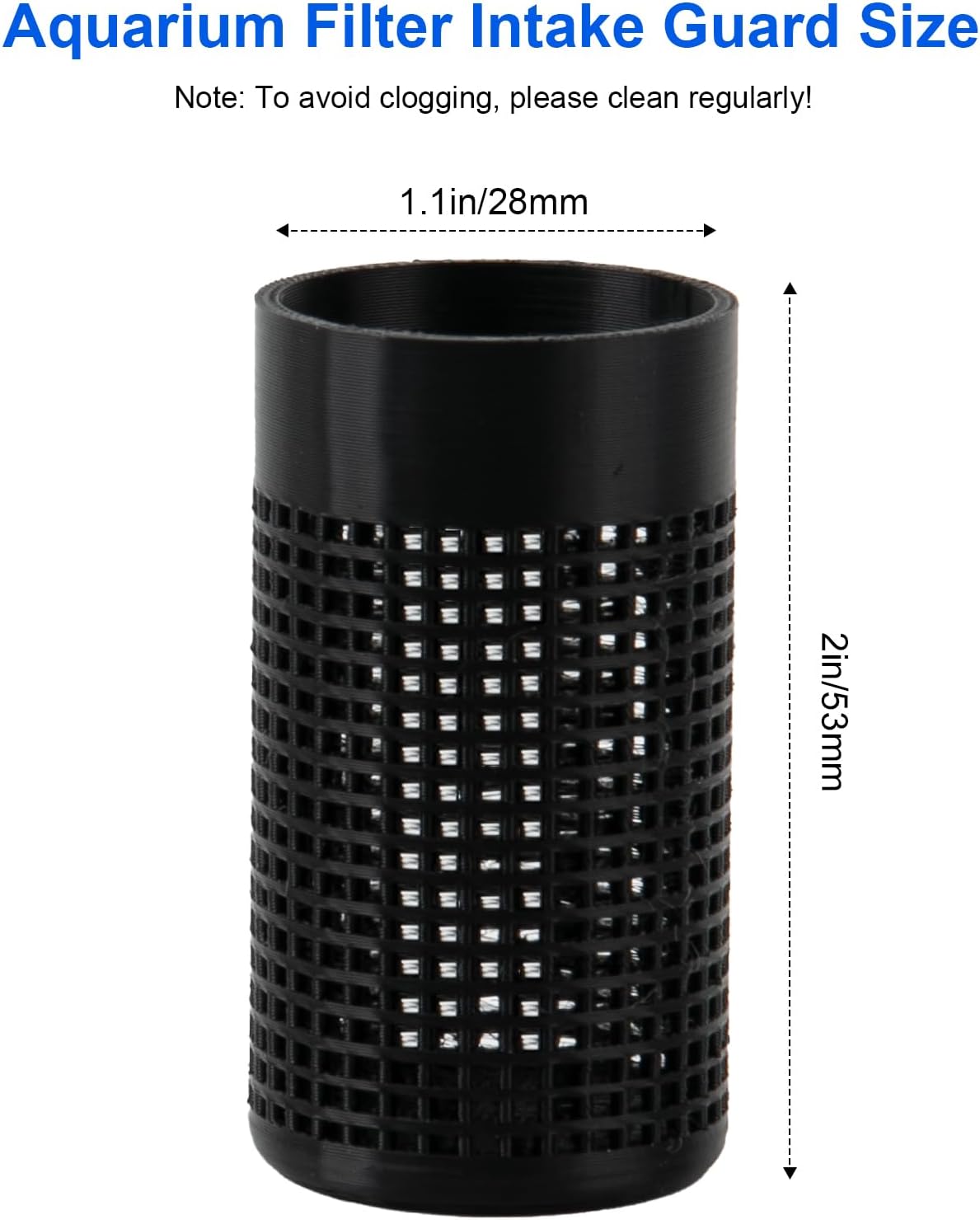 Aquarium Filter Intake Guard Replacement for Aqua-Clear 70/110, Fish Tank Canister Filters Cover Protect Aquatic Life, Aquarium Intake Filter - 1 Pack