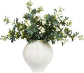Artificial Plants,6Pcs 31inch Green Faux Stems for Vase,Artificial Flowers Faux Branches Artificial Plants & Flowers for Home Decor (6, Kalanchoe)