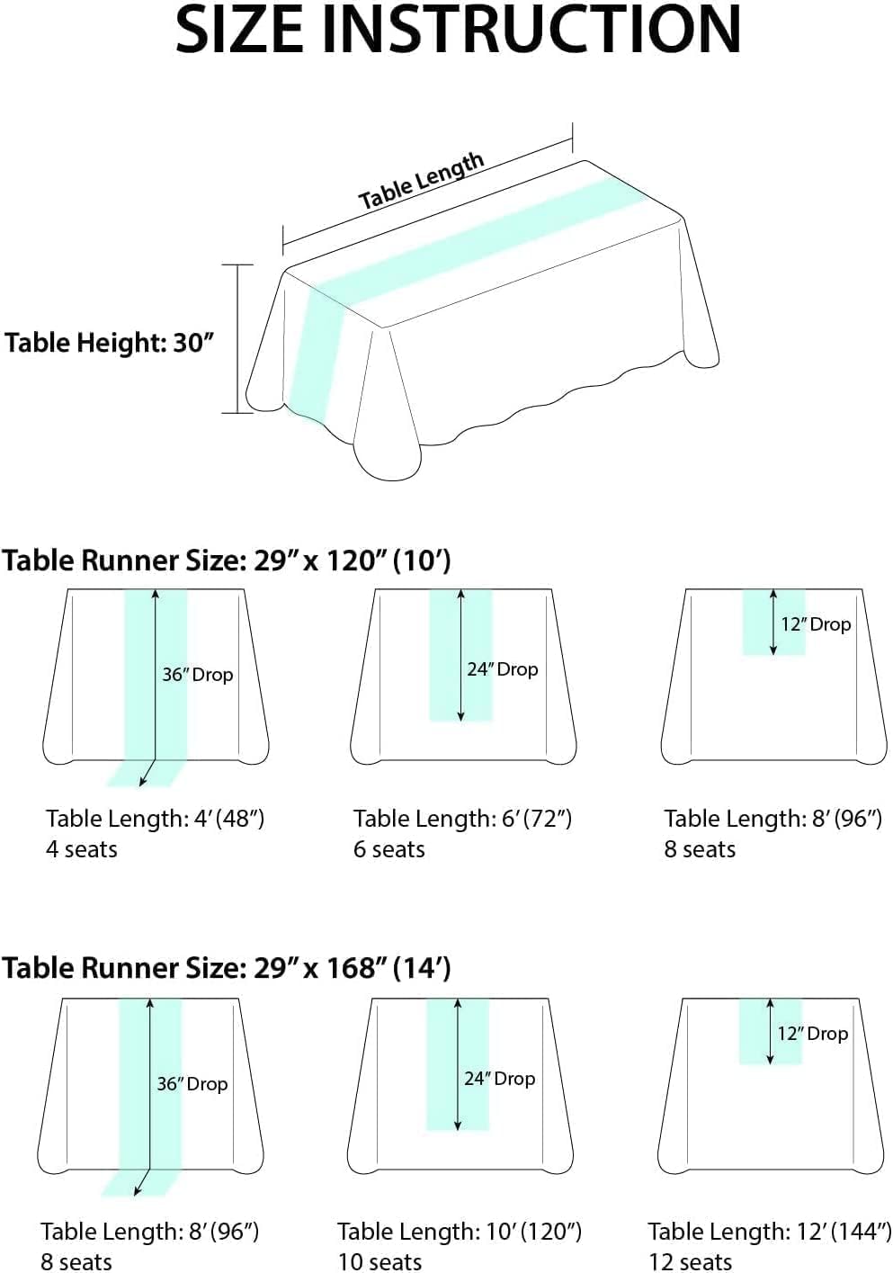 Ling's moment 14Ft Lilac Cheesecloth Table Runner Boho Chic Gauze Semi-Sheer Light Purple Tablecloth for Wedding Celebrations for Baby Shower Decorations Lavender