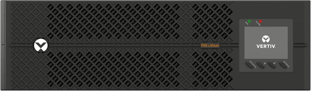 Liebert Vertiv PSI5 Lithium-Ion Short-Depth 3kVA 2700W 120V 3U Rack/Tower UPS