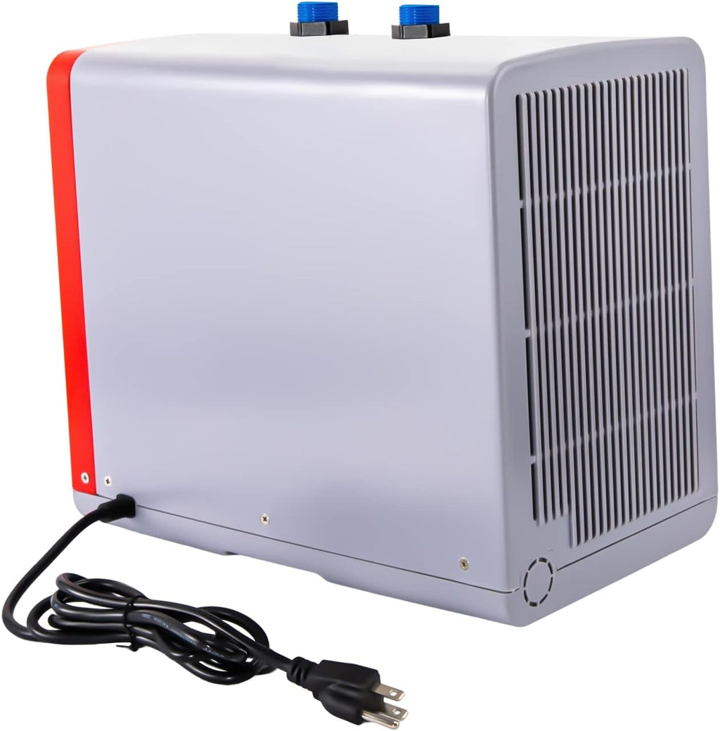 Aquarium Chiller 1/5HP 42.3Gal 160L Fish Tank Water Cooler, Quiet Hydroponic Water Chiller Cooling System with LED Display, Water Pump for Axolotl Coral Jellyfish, Seawater & Fresh Water
