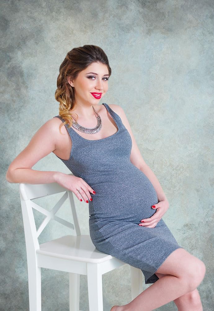 5x7ft Baby Show Photography Backdrops Grey Abstract Photo Booth Prop Background for Studio Prop Happy Birthday Backdrop