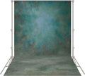 Abstract Professional Photography Backdrop for Portrait Photo Props Booth Background Photoshoot Studio with Polyester Fabric Roller Pocket on Top (8x10ft,Green,No Stand)