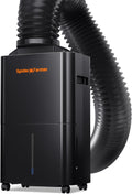 Spider Farmer Upgraded Dehumidifier with Drain Hose 2000 Sq.Ft.Dehumidifier with Smart Humidity Control Display, Air Duct, 24-Hour Timer, Provides Powerful Dehumidification for Grow Tent and Home