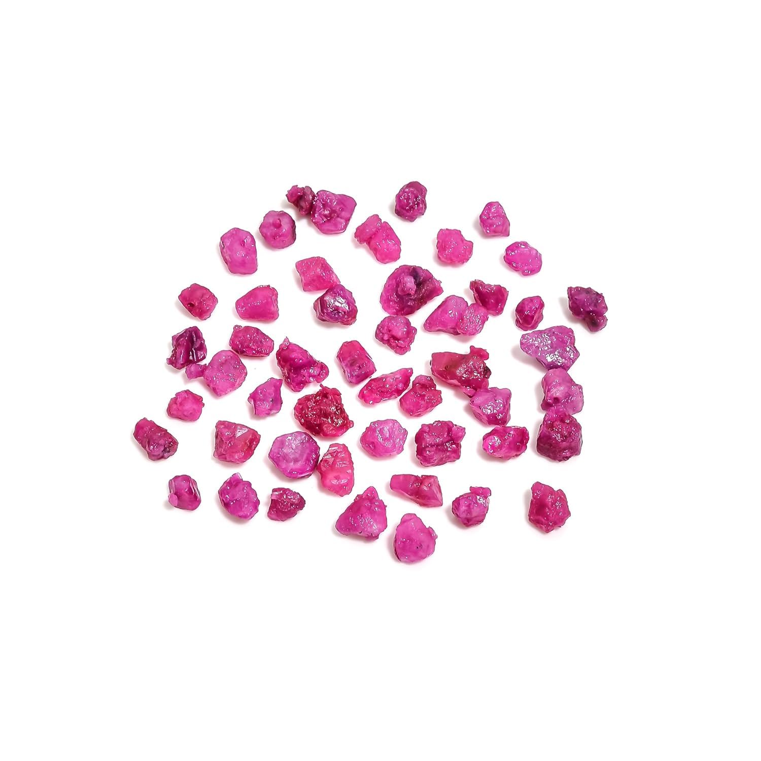 100 carats Raw Ruby Rough Gemstone, Natural Crystals, Healing Stones, Wholesale Lot, Jewelry Making Supply, Stone, Strength Stone, 7 to 10mm