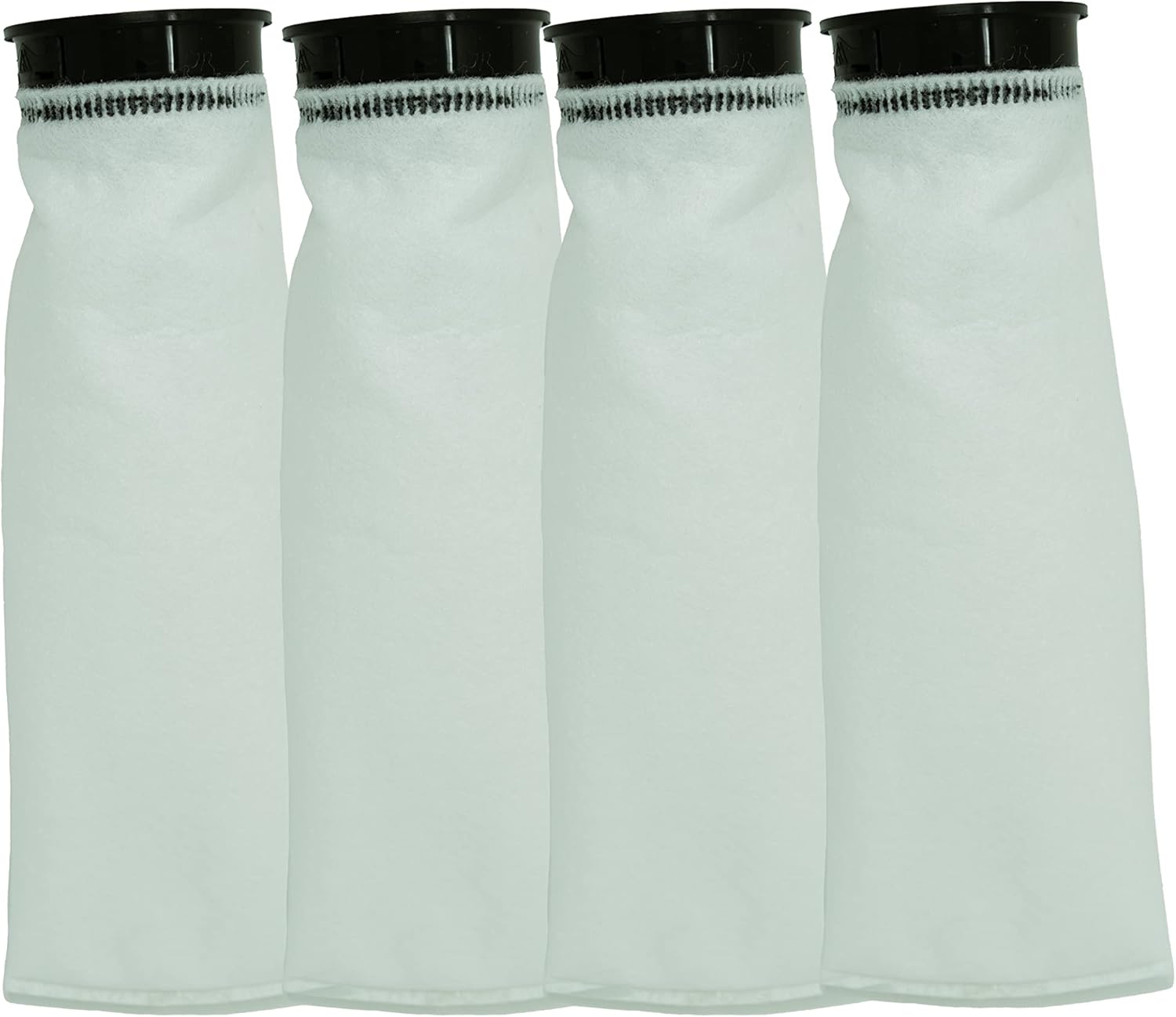 2.75 inch Filter Sock - 4 Pack Waterbox Compatible Cleaner with Black Rim; Eshopps Compatible; 225 Micron Filter Sock; Saltwater Aquarium Socks; Works with Freshwater and Saltwater