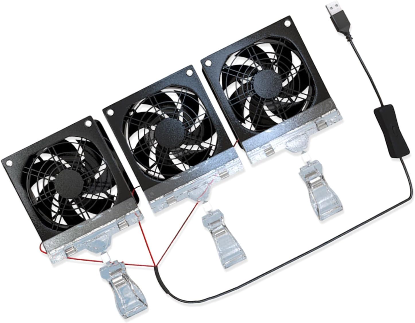 Small Aquarium Chiller Fan Cooling Fans for Aquariums Quiet Temperature Control Fish Tanks Cooling Fan