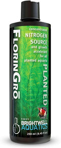 Brightwell Aquatics Florin-Gro - Concentrated Nitrogen Solution for Accelerated Growth for All Planted Aquaria, 250 ml