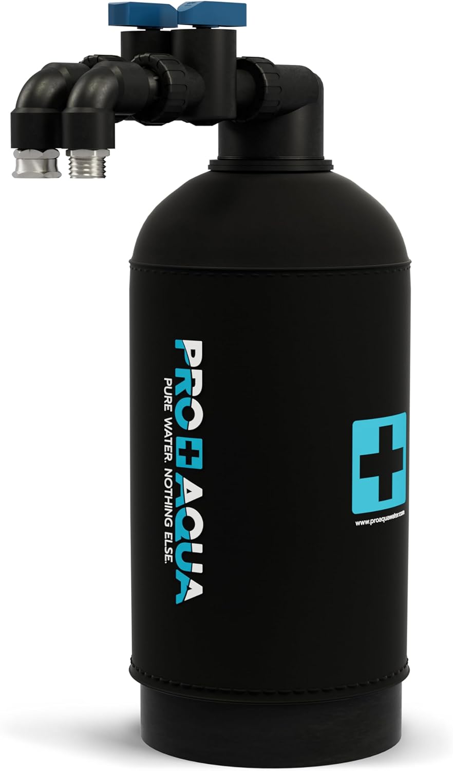 PRO+AQUA RinseMaster Lite | Portable Spotless 2,000 Gallon Deionizer Spot-Free System for Car & RV Wash, Auto Detailing, High Capacity Spotless Rinse for All Vehicles, Trailers, Motorcycles, Boats