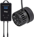 hygger Mini Wave Maker Aquarium Magnetic DC Powerhead with LED Display Controller for Saltwater Tank, 1600 GPH Aquarium Water Circulation Pump 5 to 30 Gallon Black