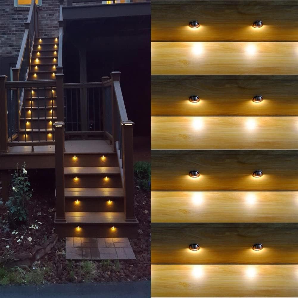 FVTLED Pack of 5, 1m 3.28ft 2Pin Extension Cable Wire with Male and Female Connectors at Both Ends for Single Color LED Deck Light