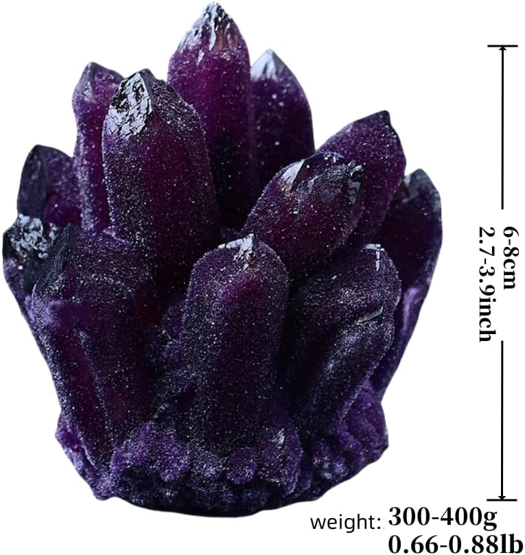 Large Amethyst Crystal Cluster，Real Crystals ，raw Crystal Cluster， Amethyst Stone ，Large Crystals Cluster for Home Decor