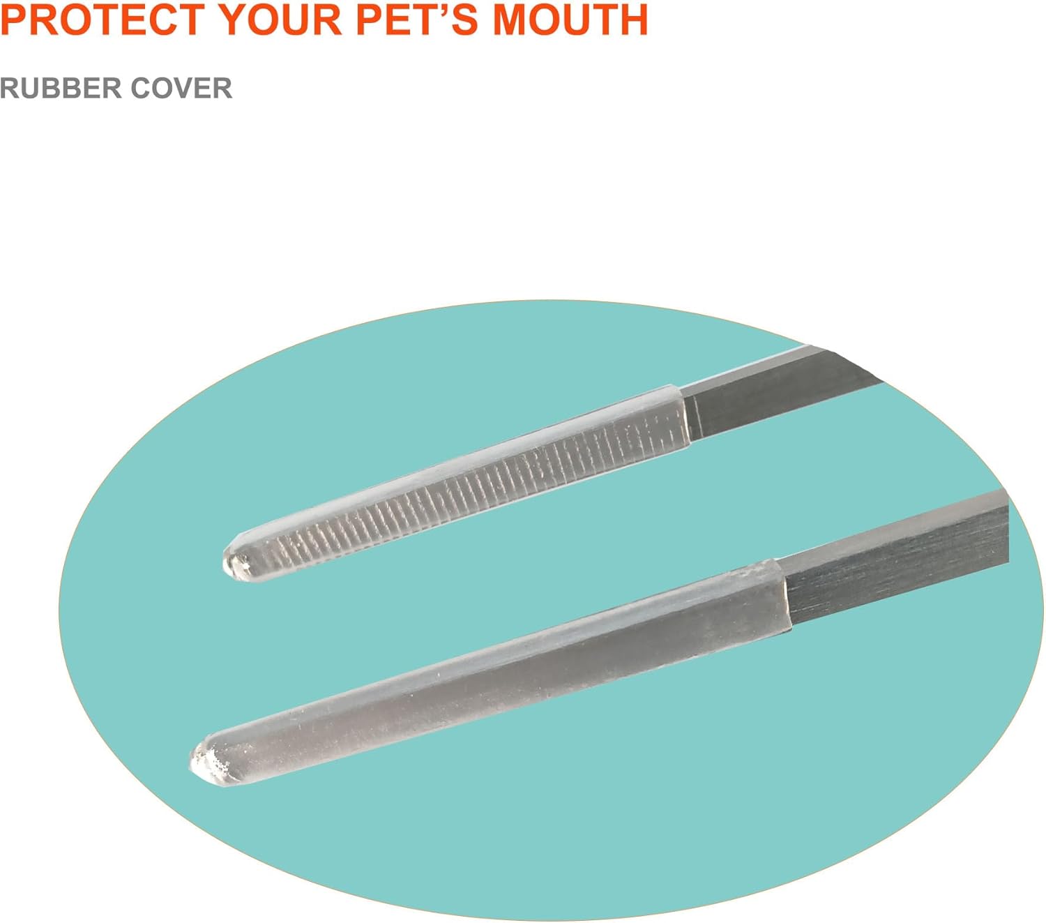 Extra Long Tweezers with Rubber Cover Tips, Fecsam Feeding Tongs - 2 Pack/18.9 inch Aquarium Stainless Steel Large Aquascape Tools for Fish Tank, Terrarium，Aquascaping, Reptile, Bearded Dragon