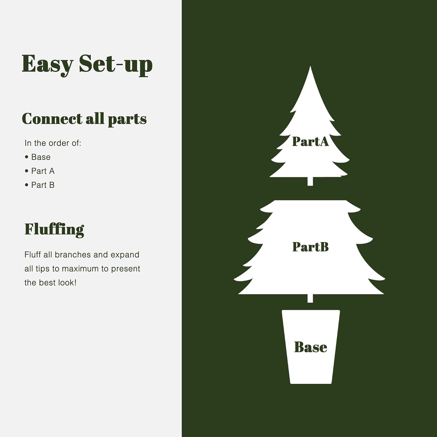 LuxenHome 4FT Small Christmas Tree, Battery Operated Potted Christmas Trees with 70 Warm White LED Lights, Slim Xmas Tree with Red Berries and Metal Pot for Entryway, Livingroom Holiday Display