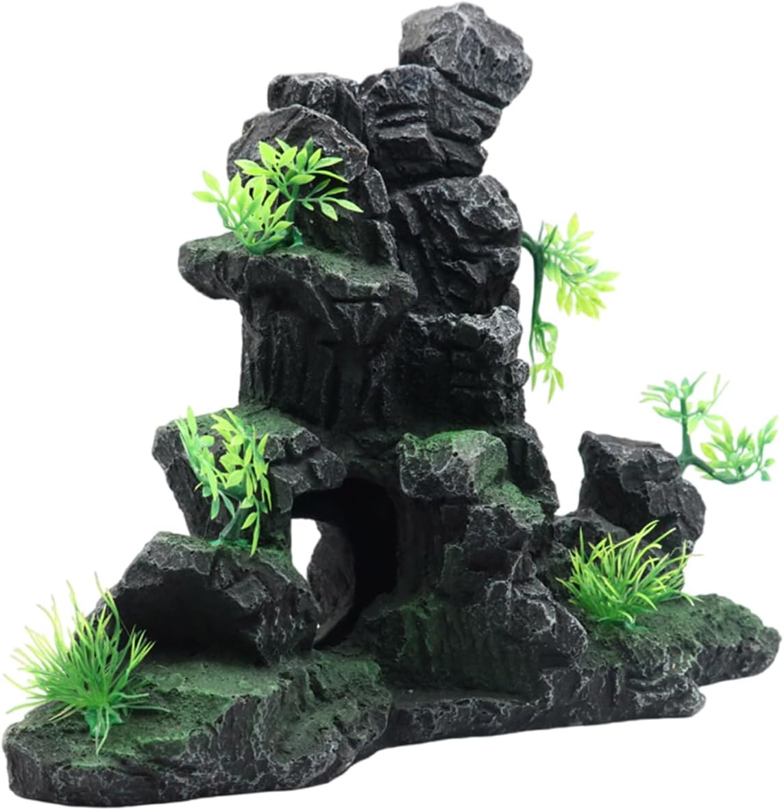 Fishtank Shrimp Breeding Rockery Mountain Ornaments for Aquariums Terrarium Landscaping Shelter Decoration Fish Tanks Ornaments Large Small Large