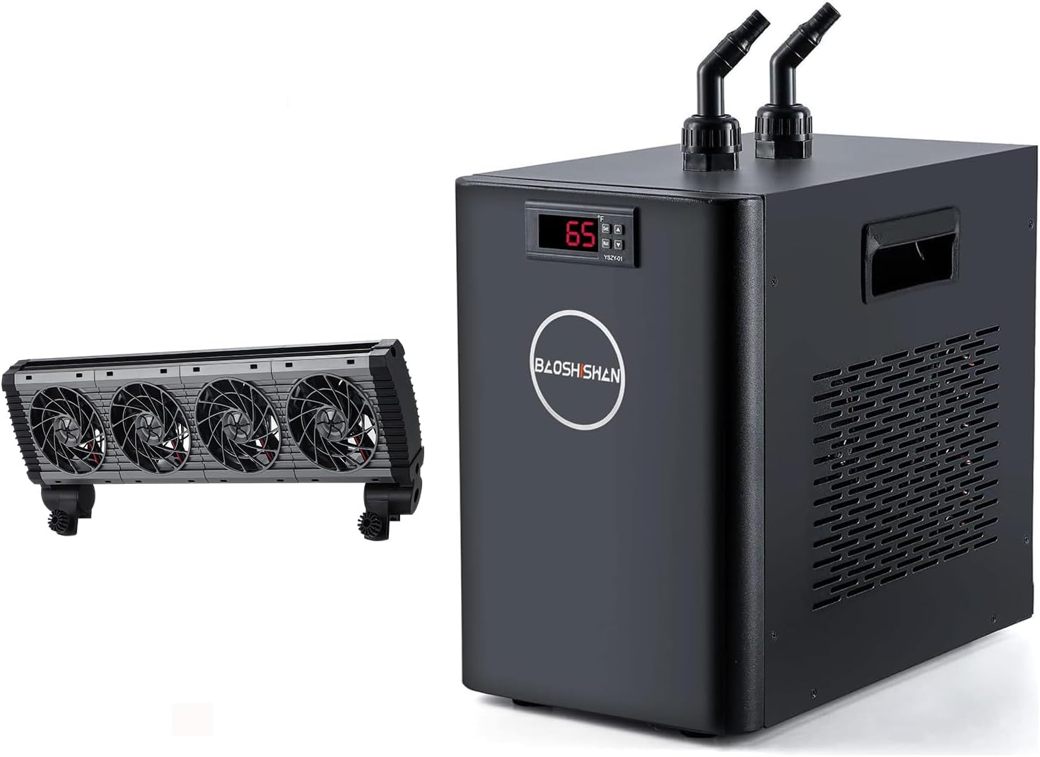 42Gal Aquarium Chiller & Aquarium Cooling Fan 4 Head