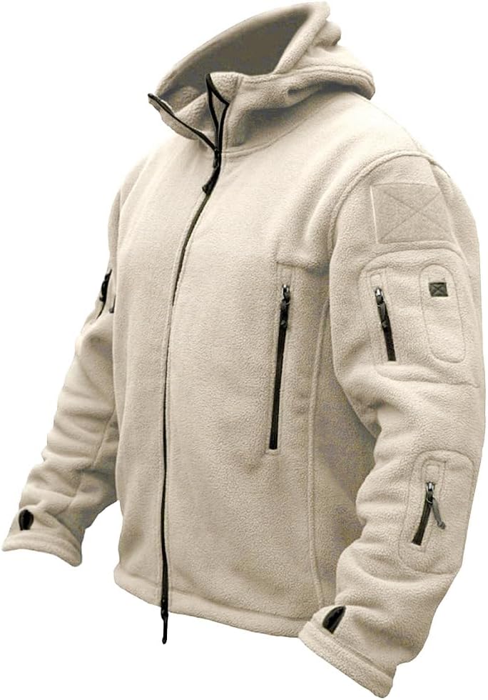 ReFire Gear Men's Warm Military Tactical Sport Fleece Hoodie Jacket