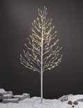 LIGHTSHARE 5FT 200L Lighted Star Light,Warm White Lighted Tree Decoration Light,Home/Festival/Party/Christmas,Indoor and Outdoor Use
