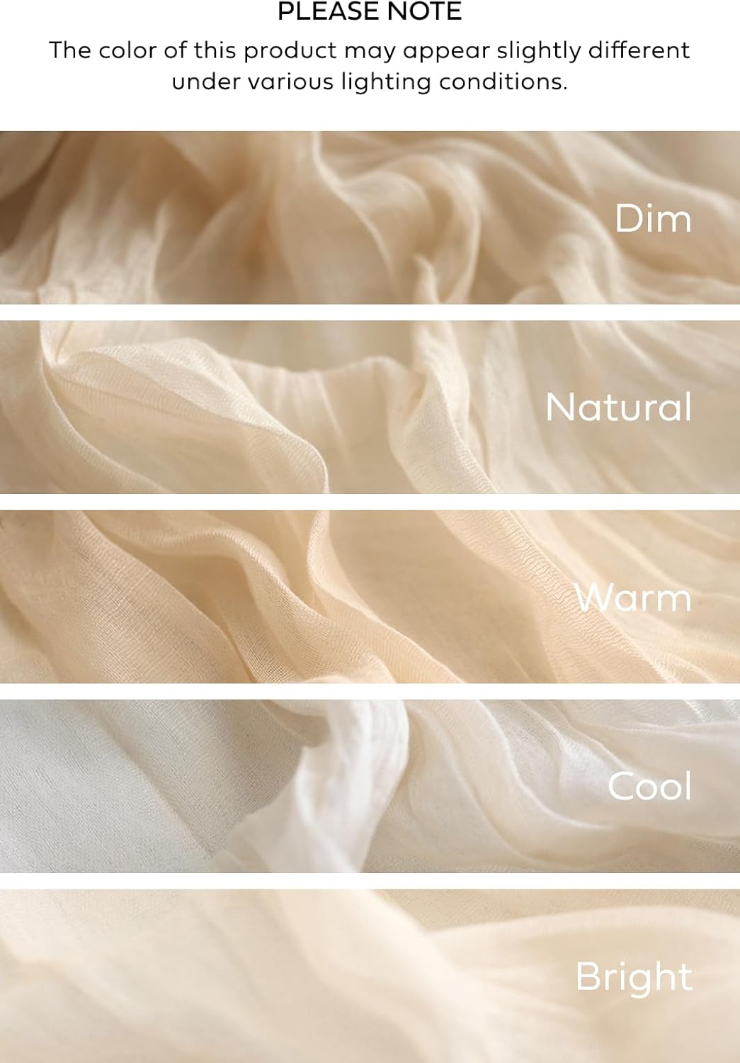 Ling's Moment 14Ft Ivory Cheesecloth Table Runner Beige Extra Long Gauze Semi-Sheer Cream White Table Runners Tablecloth for Wedding Party Bridal Shower Decor