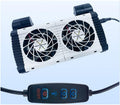 LONDAFISH Aquarium Chillers Aquarium Fan Fish Tank Cooling Fan System for Salt Fresh Water