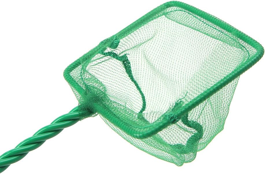 Aquariums Fish Net Fine Skimmers Small Catching Comfortable Handle Aquariums Netting