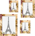 Grapevine Print 8x10 Picture Frame, 8x10 Wood Photo Frame for Wall Hanging or Tabletop Display Decor