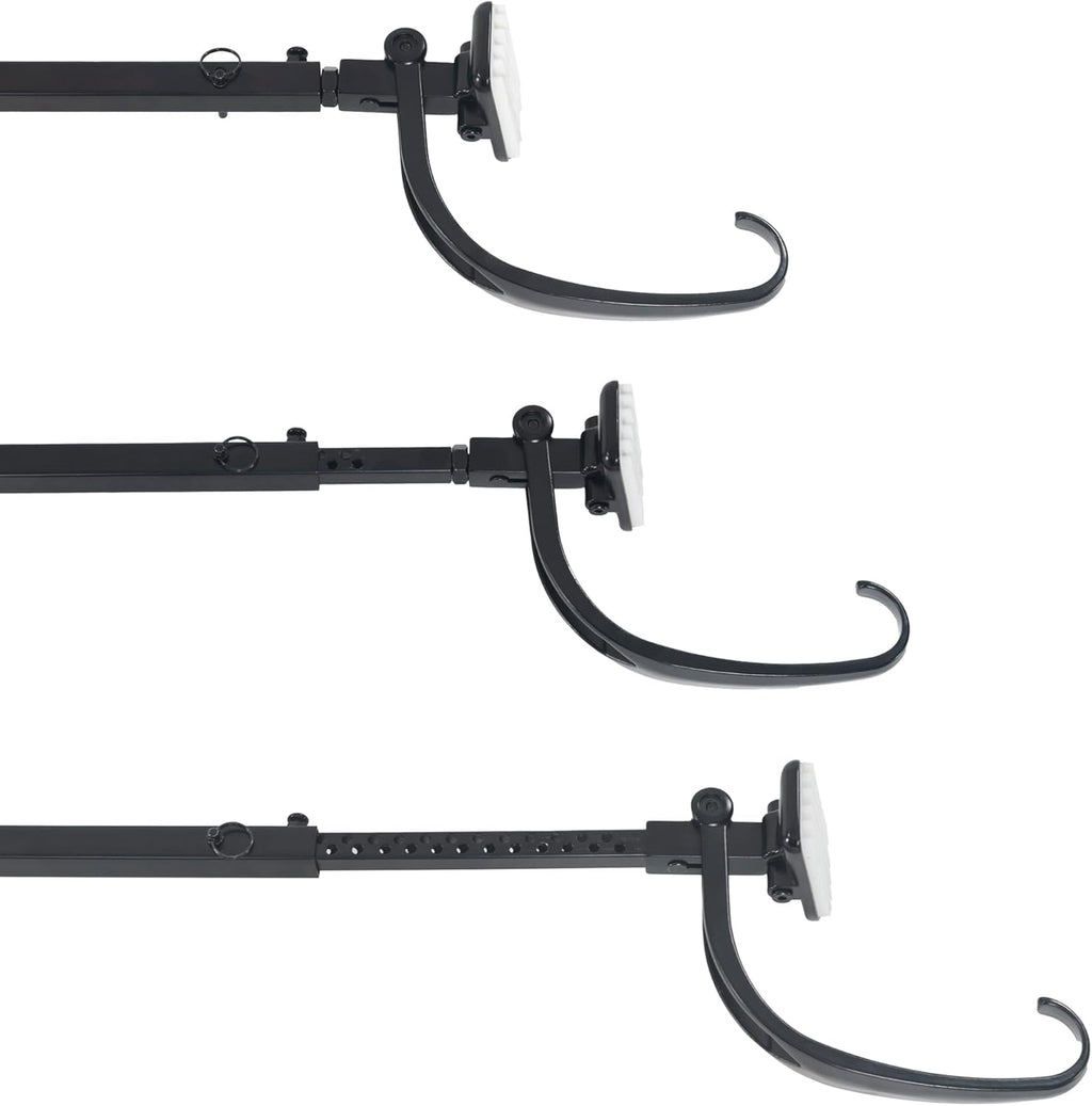 VILLAGE LIGHTING COMPANY [Front Door Garland Hanger] - Adjustable to Different Door Widths | Heavy-Duty Cast Iron | Decorative Christmas Decor | No Nails, Screws, or Damage