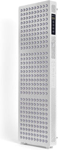 Makiuri Red Light Therapy Lamp | LED Light Therapy Panel for Face & Body | Infrared & Red Light in 5 Wavelengths | Supports Relaxation, Skin Appearance & Overall Wellness | Neptune (White 300 LED)