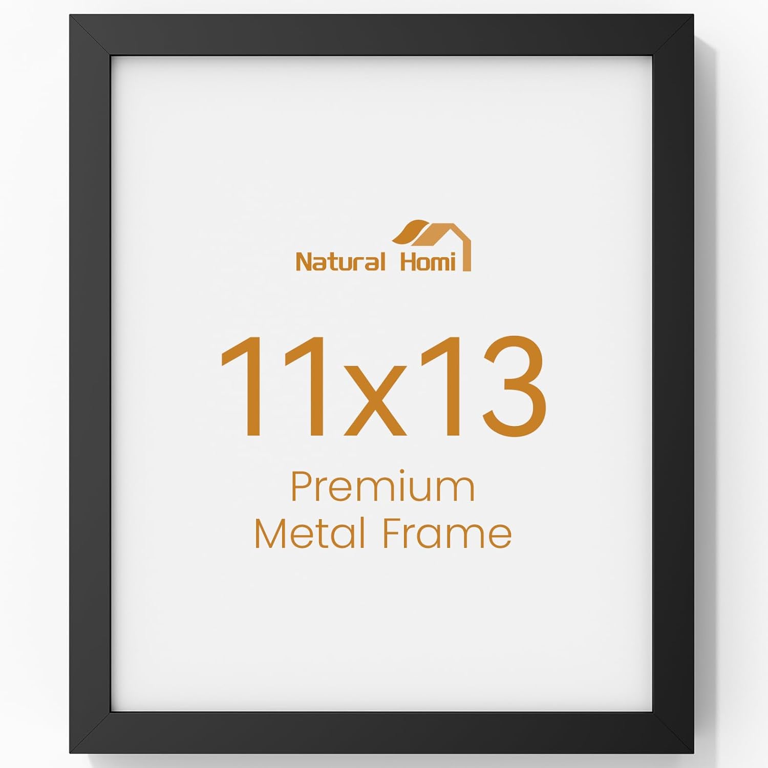 11x13 Aluminum Metal Picture Frame with Tempered Glass,Black Poster Frame 11 x 13 for Wall Gallery Photo Puzzles Artwork Frames 11 x 13 to Wall Mount Horizontal or Vertical