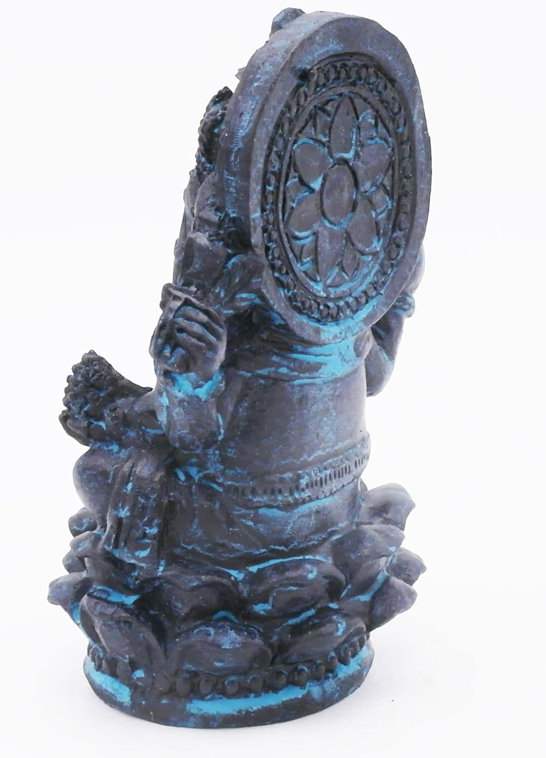 Ganesh Elephant Fish Tank Decorations Aquarium Décor Statue Reptile Turtle Lizard Spider Tanks Terrarium Thai Ganesha Buddhism Sculpture Figurine Ornament Pet