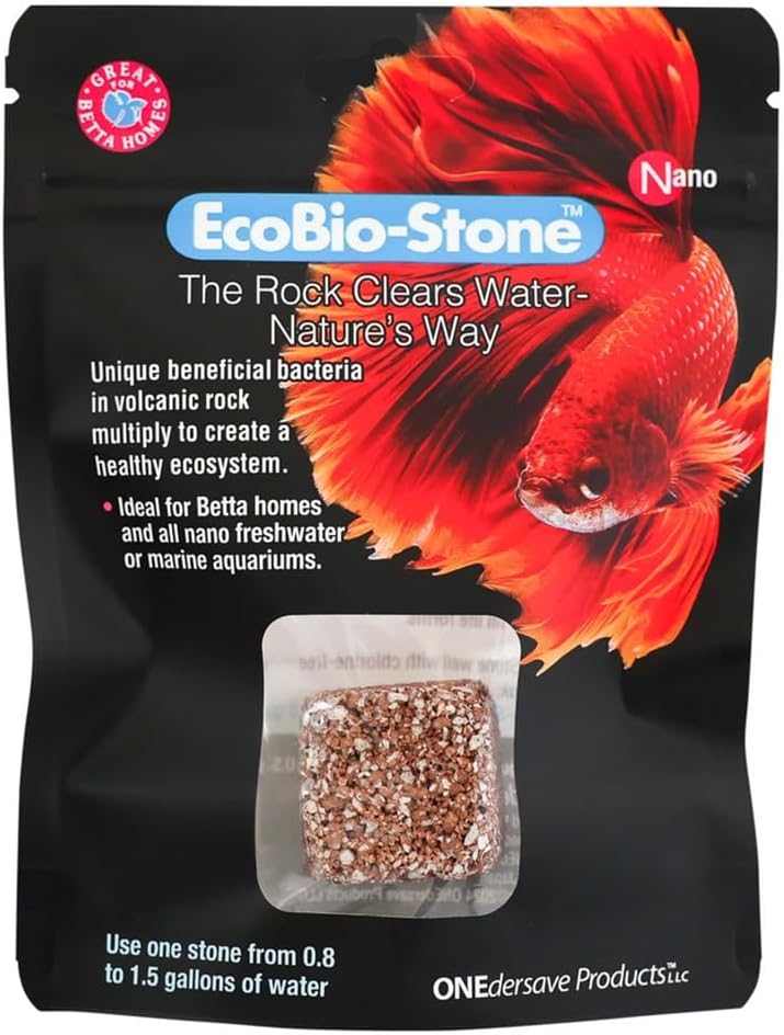 Aquarium Stone for Natural Water Clarification and Odor Removal (Nano)