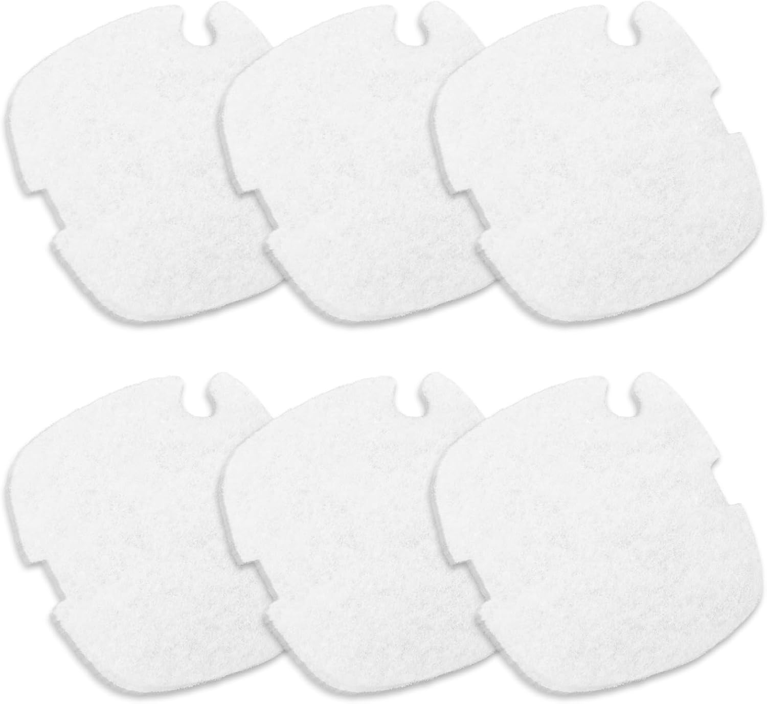 6 Pack Water Polishing Pads Replacement Rite Size S Polishing Filter Pads, Mechanical Filter Media for Aquariums Fits Marineland C-Series and Magniflow 160,180, 220 & 250 Canister Filters