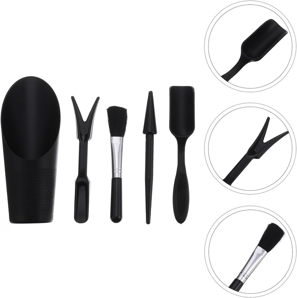 5pcs Mini Garden Hand Tools Portable Succulent Planting Tools Ergonomic Plastic Gardening Kit for Indoor Plants and Small Gardens