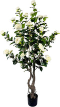 Artificial Camellia Tree 5ft Fake Trees pseudophyte