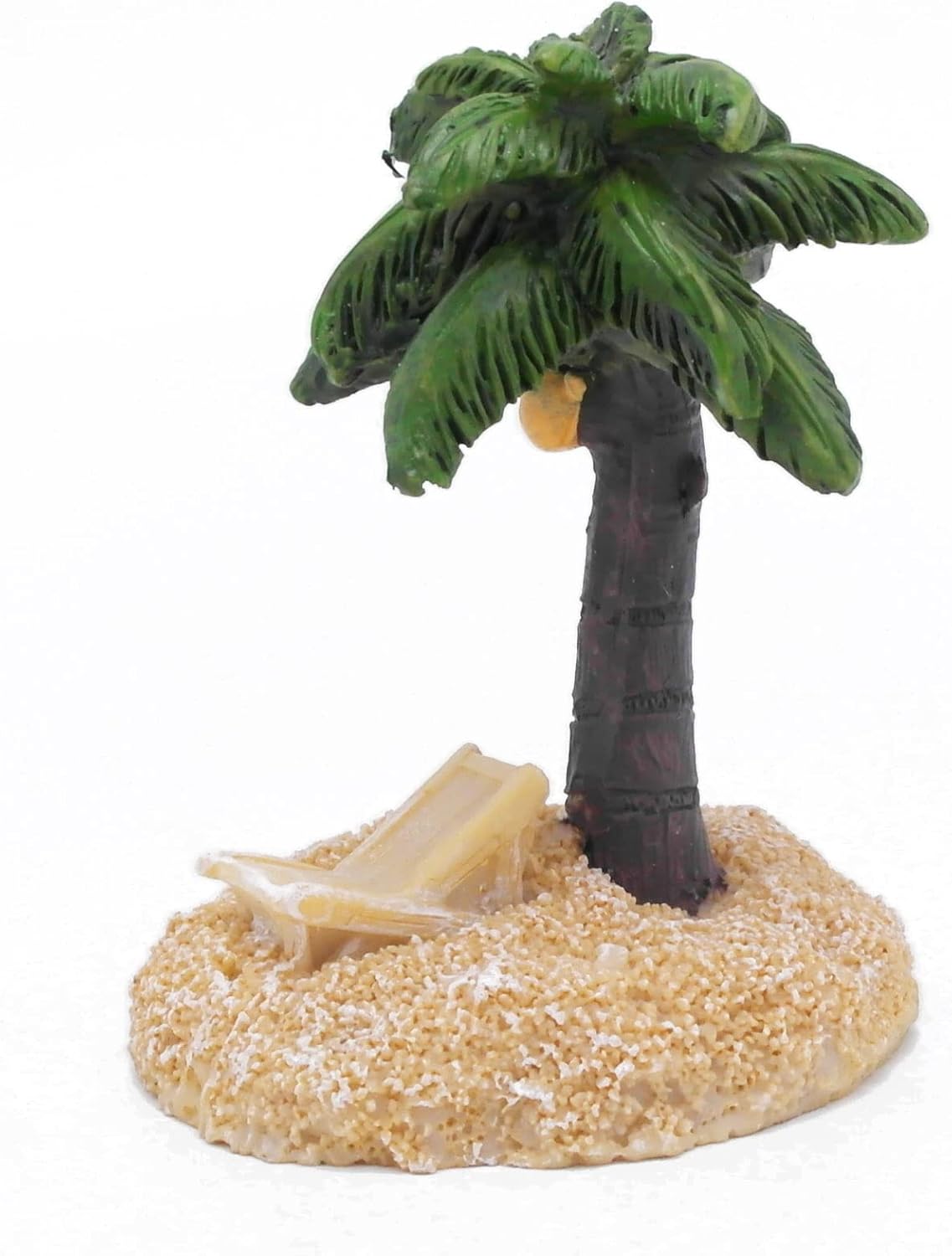 Pyramid Pharaoh Aquarium Fish Tank Decorations Statues Figurine Sculpture Ancient Egypt Reptile Turtle Lizard Spider Tanks Terrarium Egyptian Décor Ornament Pet (Coconut Trees)