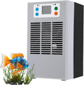 Aquarium Water Chiller for Cold Plunge 30L/7.93GAL Water Chiller with 50-104℉ Intelligent Temperature Control & Low Noise, Fish Tank Cooling Heating Machine for Shrimp Coral Reef Jellyfish