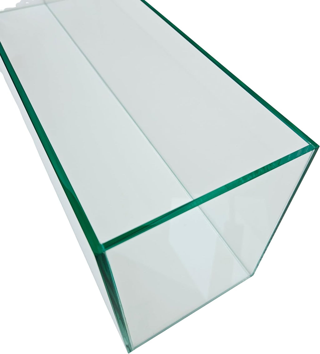 Lifegard Aquatics Bookshelf Aquarium – 6 Gallon Clear Glass Fish Tank with 5mm Thick Glass– for Freshwater/Marine, Leak-Proof, Home/Office Decor