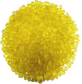 Yellow Glass Stones, 0.85LB/385g Glass Rocks for Vase, Aquarium Pebbles for Fish Tank, Sea Glass Rocks for Vase Filler Craft