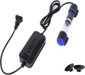 UV-C Aquarium Clean Light with Timer, Mini 3W 5W 7W 9W 11W Submersible Algae Clean Light Water Green Clean Fish Tank Water Clean Lamp for Sump Pond Filter Tank (5W Timer)