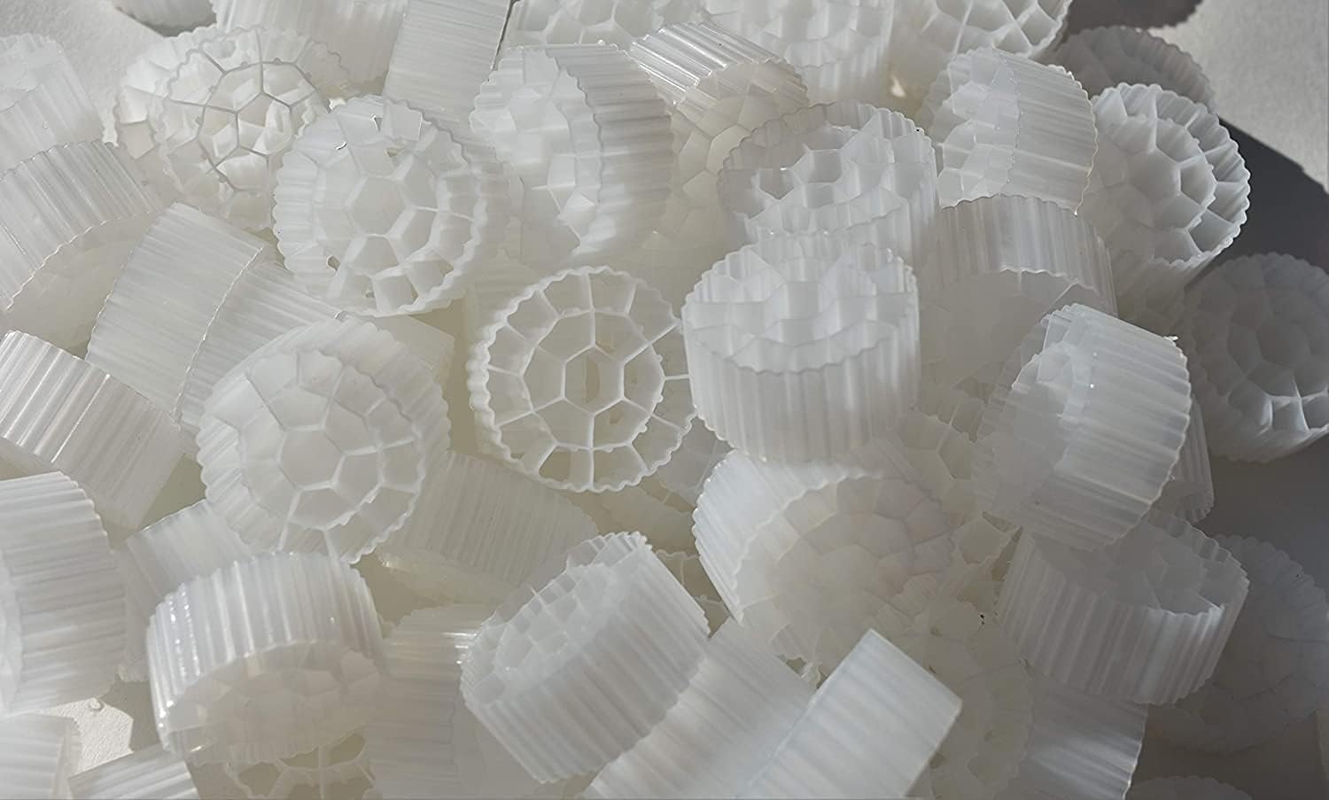 K3 Bio Filter Media Moving Bed Biofilm Reactor (MBBR) for Aquaponics, Aquaculture, Hydroponics - Ponds - Aquariums by Wholesale Koi Farm (6 Gallons)